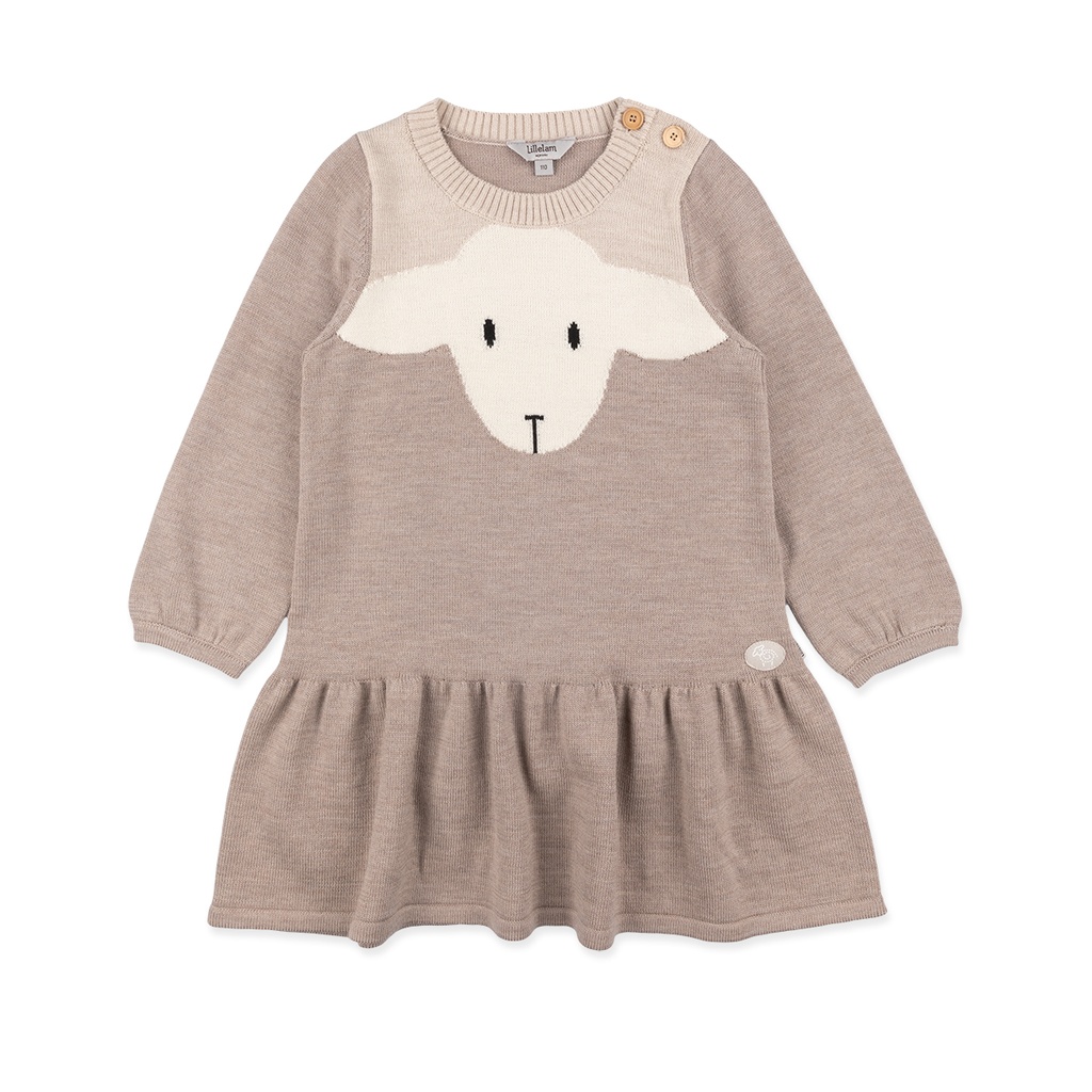 Kjole Lammi m/lange ermer