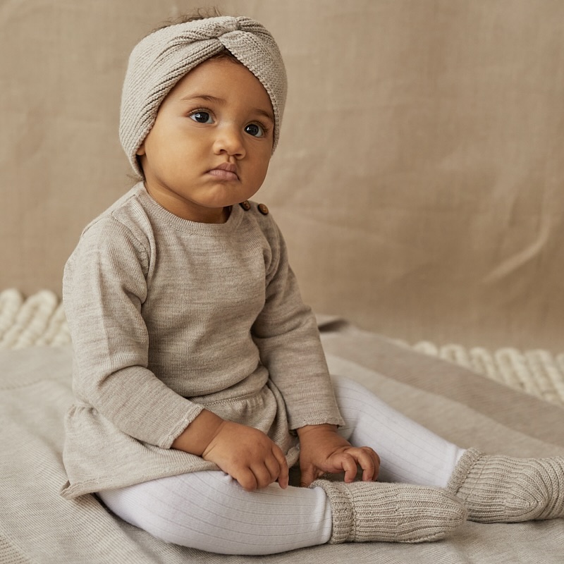 Romperkjole Baby Natur